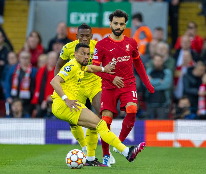 Gelandang Liverpool, Mohamed Salah (AP Photo)