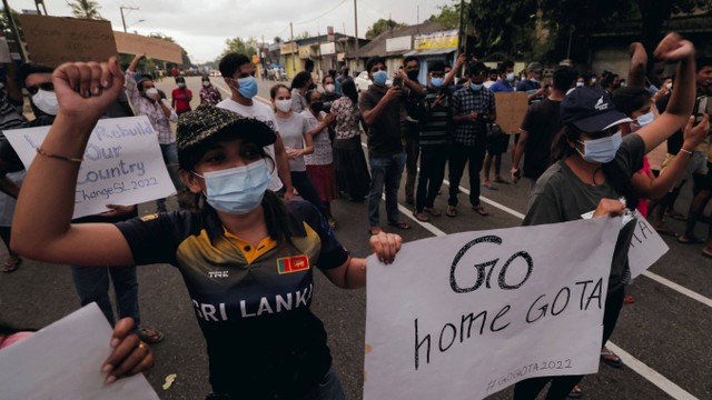 Protes di Sri Lanka: 1 Orang Tewas dan Belasan Lainnya Kritis oleh Tembakan Polisi