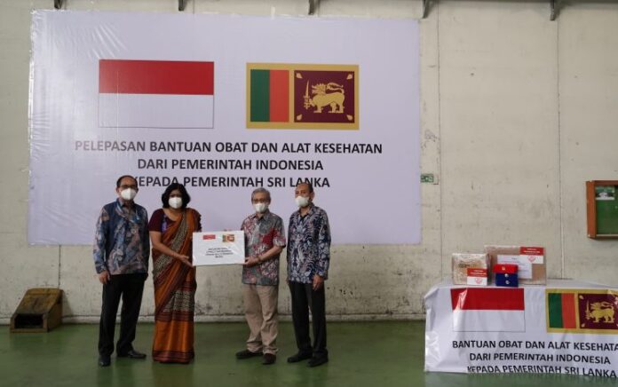 Indonesia Kirim 3 Ton Bantuan Obat dan Alat Kesehatan Untuk Sri Lanka