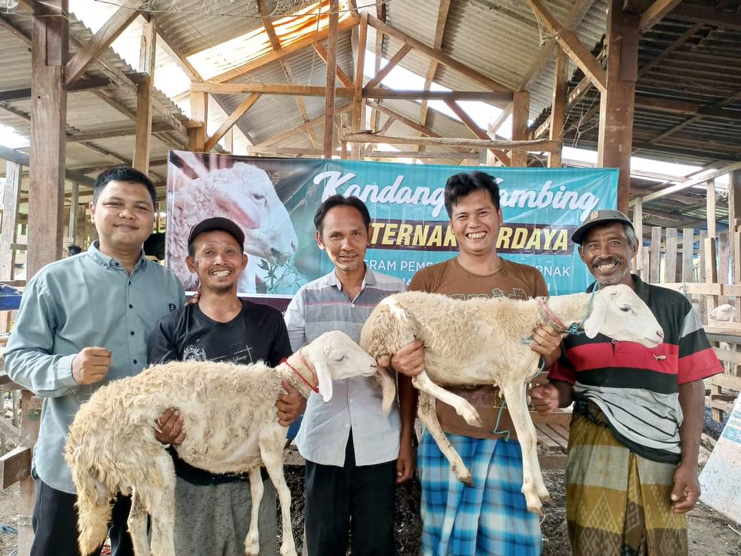 Awali Ramadan, Nurul Hayat Gelontorkan 90 Ekor Bantuan Kambing Bagi Mustahiq