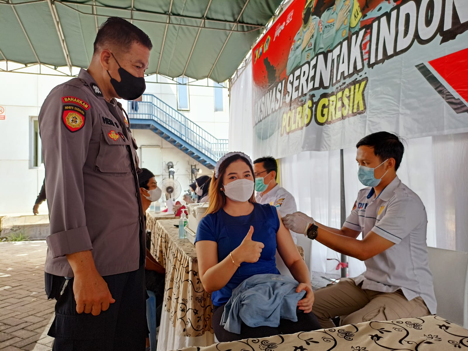 Sebelum Mudik Lebaran 2022, Ratusan Karyawan JIIPE Gresik Kembali Divaksin Booster