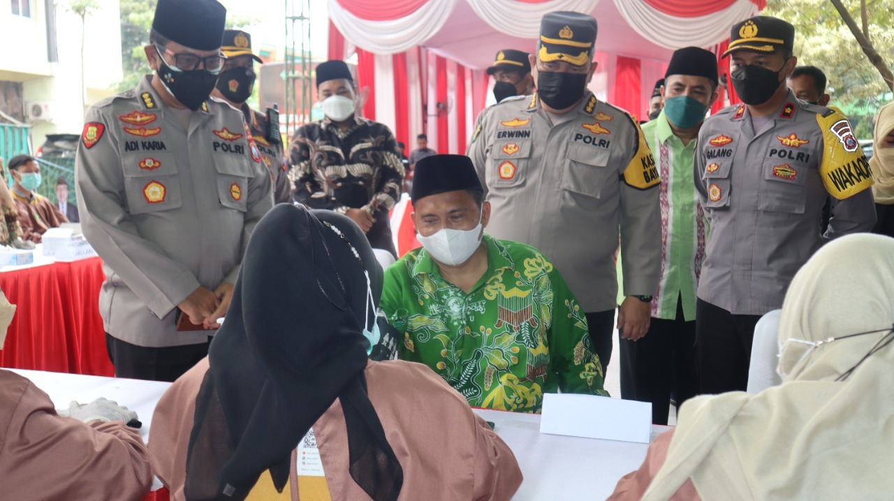 PCNU Gresik Turut Sukseskan Program Sejuta Vaksinasi Booster