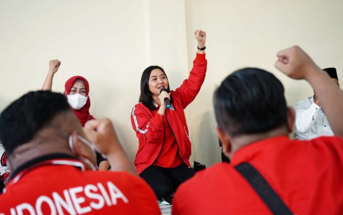 Target Hattrick Pemilu 2024, Fujika Serukan Kader PDI-P Gresik Solid dan Kerja Keras