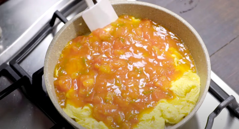 resep sahur simpel telur tomat