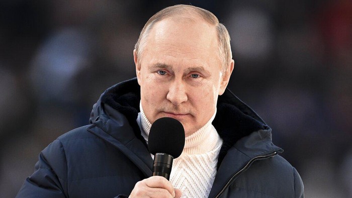 Survei di Rusia: Tingkat Kepercayaan Kepada Putin Tembus 78 Persen