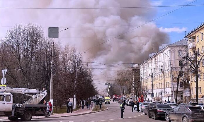 Kebakaran di Institut Pertahanan Rusia Tewaskan 7 Orang