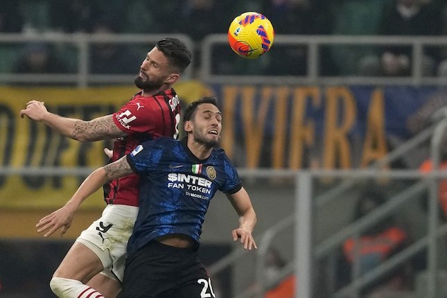 Inter Milan kontra AC Milan di Serie A musim ini (AP Photo)