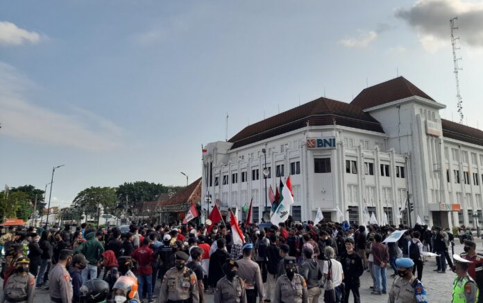 Aksi Mahasiswa Berjalan Damai, Polda DIY Ucapkan Terimakasih