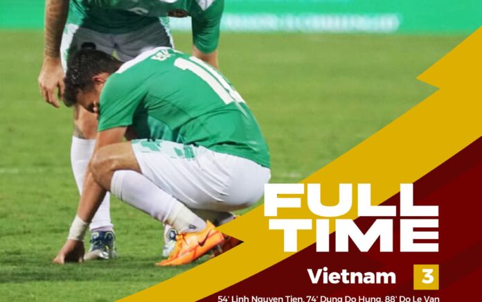 Timnas Indonesia Kalah Telak dari Vietnam