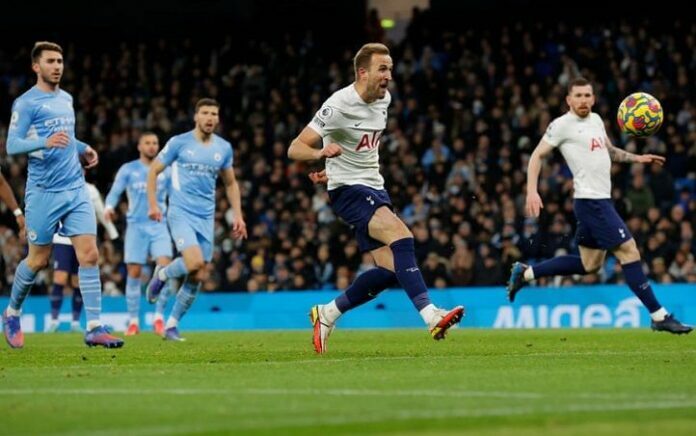 Tottenham saat kalahkan City 3-2 (AP Photo)
