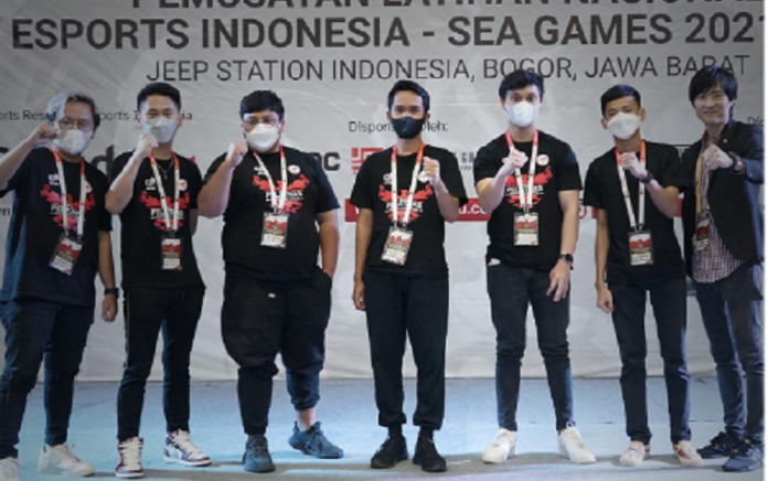 Tim Esports Indonesia (AP Photo)