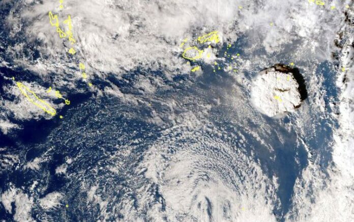 Letusan Tonga adalah Rekaman Ledakan Terbesar di Atmosfer