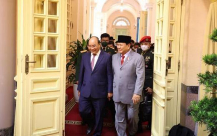 Bertemu Presiden Vietnam, Menhan Pertegas Kerjasama Pertahanan Indonesia dan Vietnam