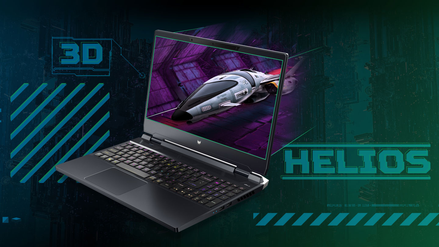 Acer Perkenalkan Laptop dan Monitor Gaming Layar 3D Tanpa Kacamata Baru