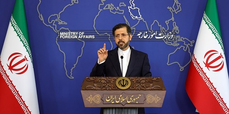 Juru Bicara Kementerian Luar Negeri Iran Saeed Khatibzadeh. Foto: Twitter @IRIMFA_En.