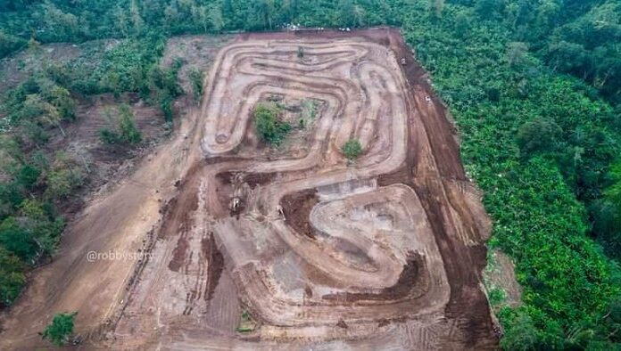 Sirkuit Motor Cross 459 Lantan Lombok Tengah (foto: istimewa)