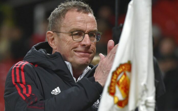 Ralf Rangnick resmi cabut dari MU (AP Photo)