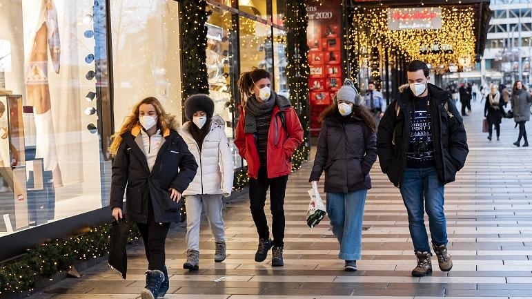 Pemandangan Stockholm, Swedia pada 21 Desember 2020. Foto: Reuters.