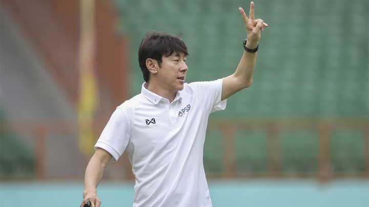 Prestasi Shin Tae-yong di Timnas Indonesia sangat fantastis (AP Photo)