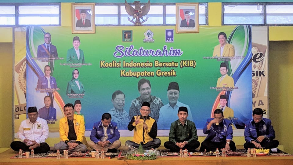 Tiga Petinggi Parpol Bertemu, Koalisi Indonesia Bersatu Resmi Terbentuk di Gresik