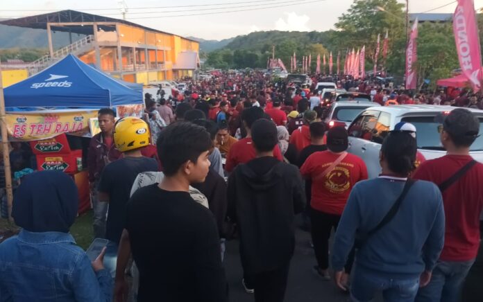 Jelang Laga PSM vs Sulut United, Suporter dan Penonton Mulai Padati Stadion