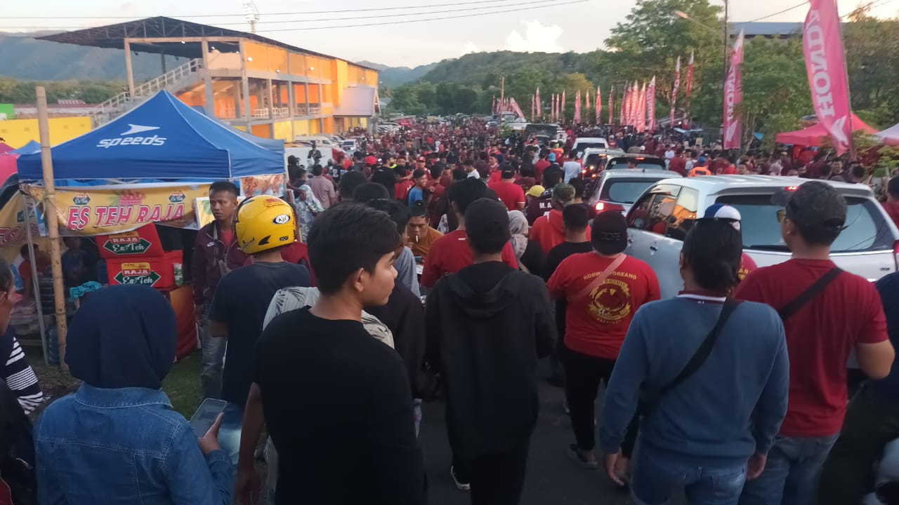 Jelang Laga PSM vs Sulut United, Suporter dan Penonton Mulai Padati Stadion