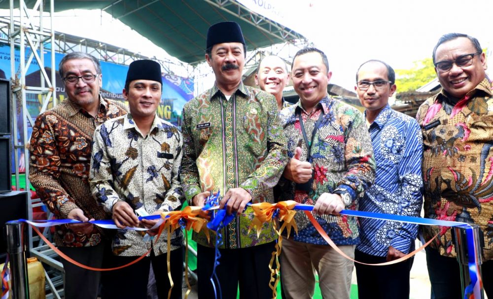 Wabup Pamekasan Launching Retribusi Pasar Elektronik