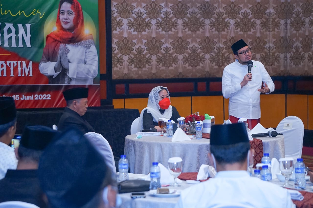 Silaturahmi dengan Gus-Gus di Jatim, Puan Dapat Julukan Ning Maharani