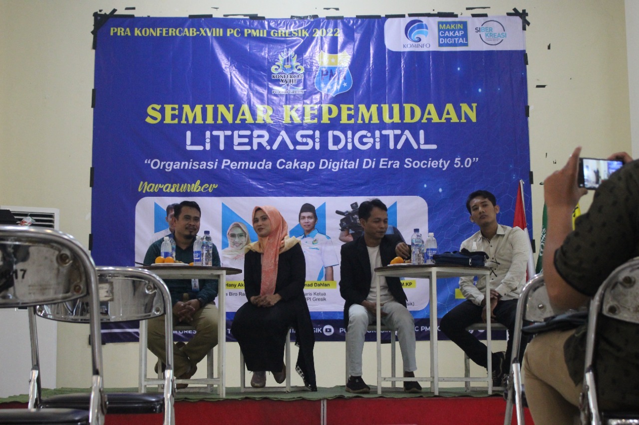 Kader PMII Gresik Dituntut Optimalkan Ruang Digital