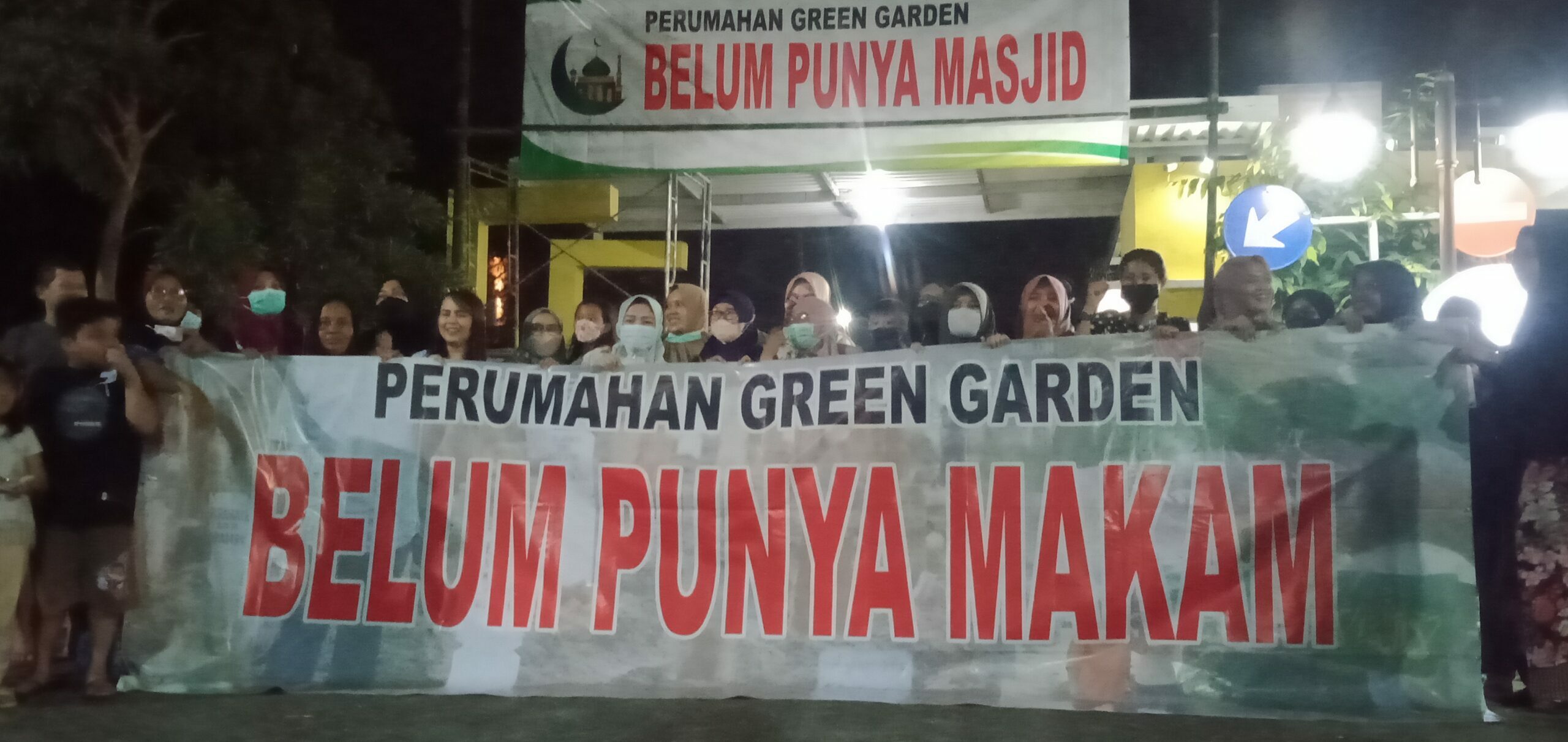 Tak Punya Lahan Makam, Pengembang Perum Green Garden Gresik Didemo Warga