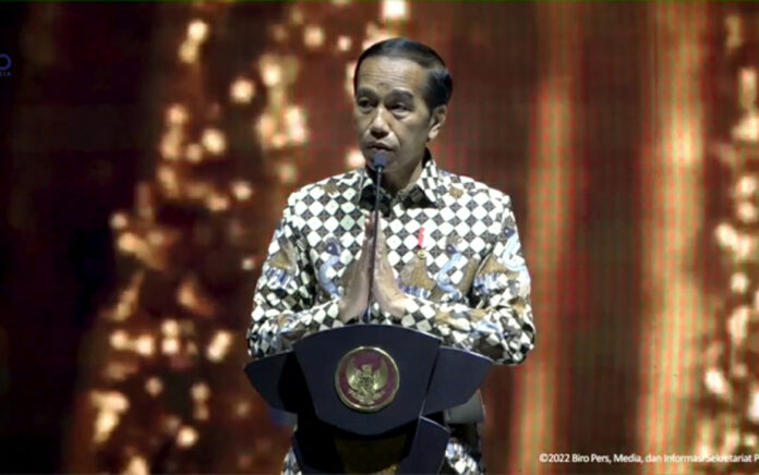 Presiden Jokowi Minta Hipmi Hati-hati soal Teriakan 'Lanjutkan'