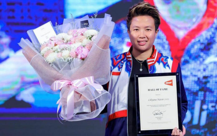 Liliyana Natsir Terima Penghargaan 'Hall of Fame' dari BWF