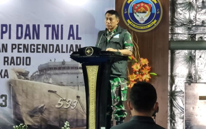 Kepala Dinas Komunikasi dan Elektronik TNI AL, Laksamana Pertama Joko Edi