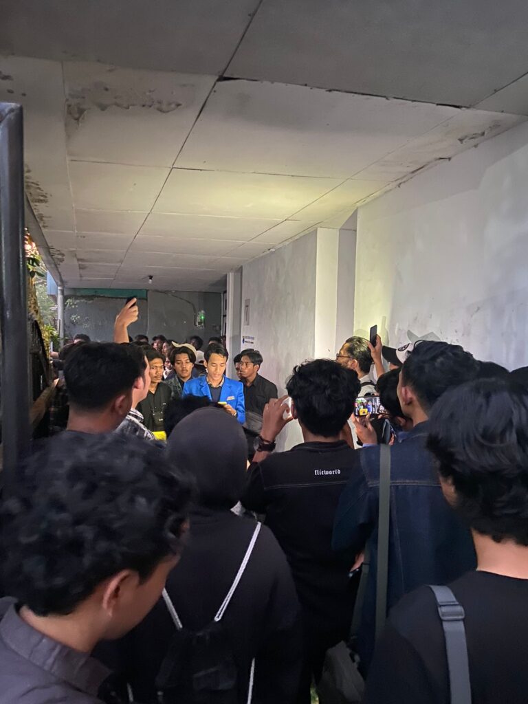 Ratusan Kader PMII Kota Malang Mendatangi Kantor BPK PKC PMII Jatim