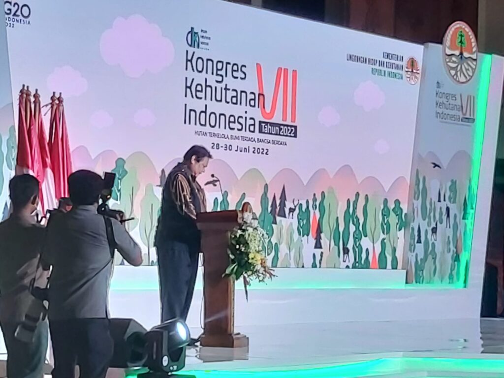 Kongres Kehutanan Indonesia VII Resmi Dibuka