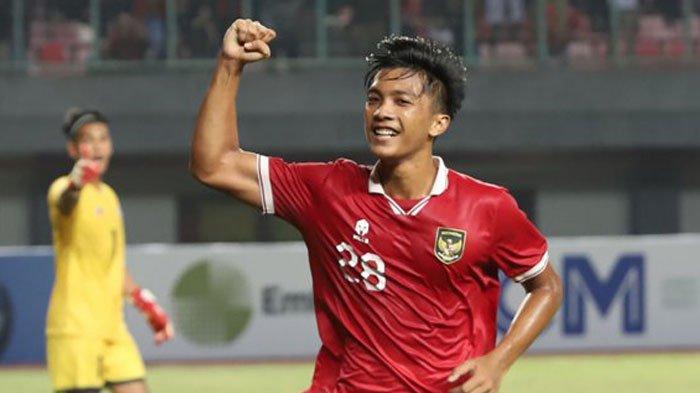 Rabbani Tasnim, pemain Timnas Indonesia U-19 yang cetak hattrick di laga lawan Filipina (istimewa) 