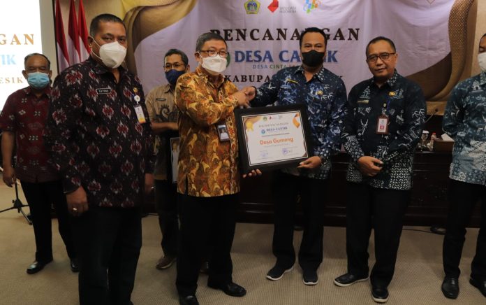 Menuju Satu Data, BPS Gresik Luncurkan Program Desa Statistik