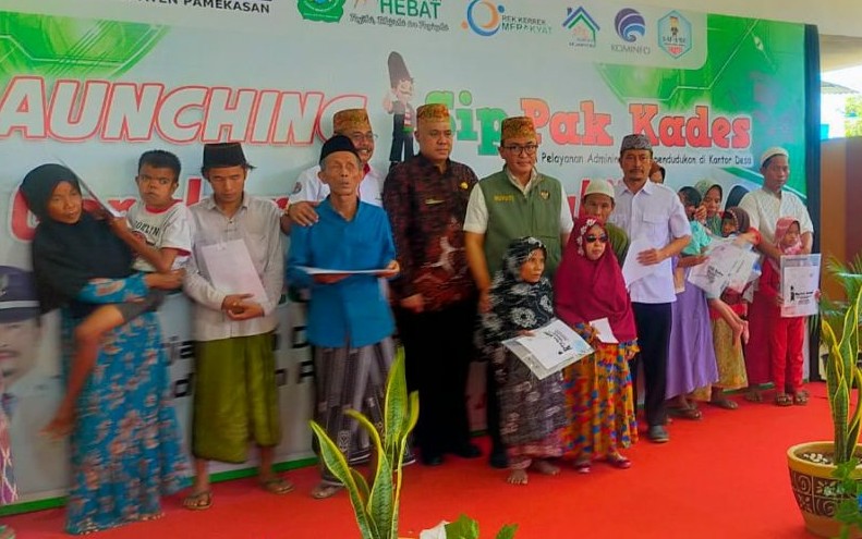 Bupati Pamekasan Launching Program "Sip Pak Kades"