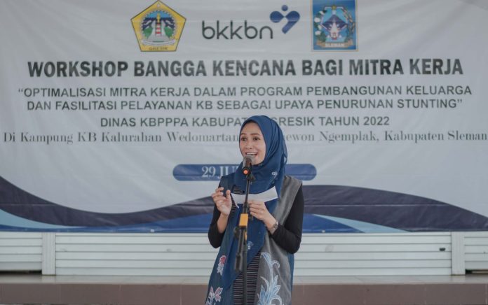 Turunkan Stunting, Ketua TP PKK Gresik Kunjungi Kampung KB di Yogyakarta