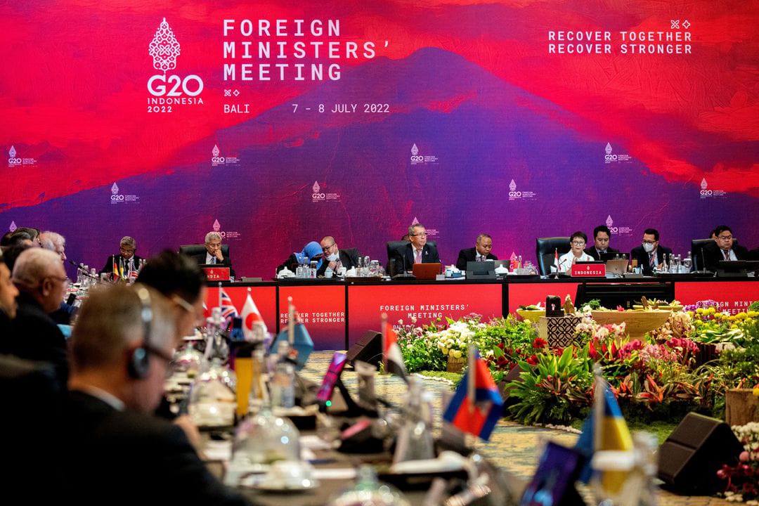 Pertemuan G20 Tunjukkan Konsensus untuk Tuntut Rusia Cabut Blokade Ukraina