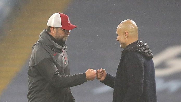 Head to Head: Jurgen Klopp Unggul Tipis dari Pep Guardiola (istimewa)