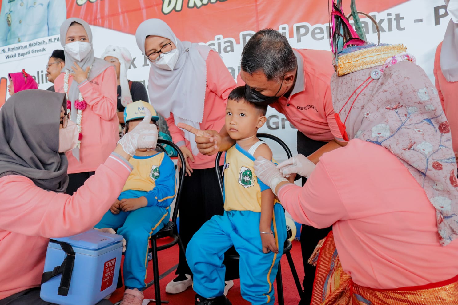 Gresik Canangkan Bulan Imunisasi Anak Nasional (BIAN) Tahun 2022