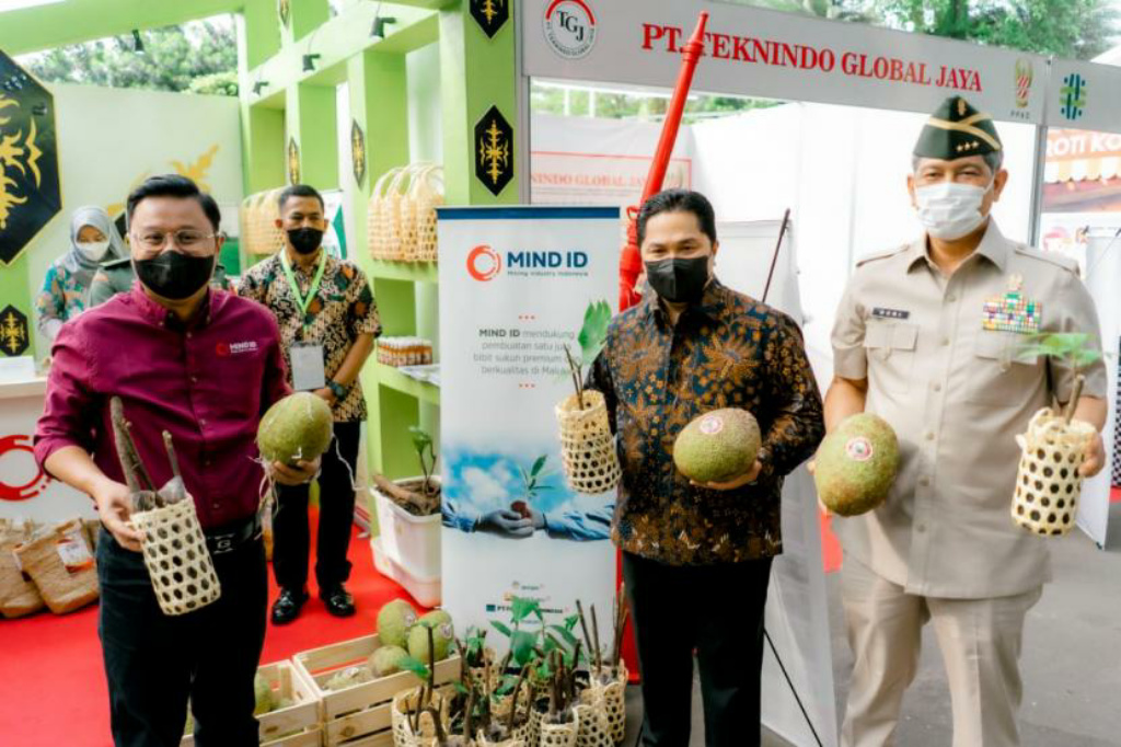 Persatuan Purnawirawan TNI dan MIND ID Gagas Program Pembibitan Satu Juta Pohon Sukun