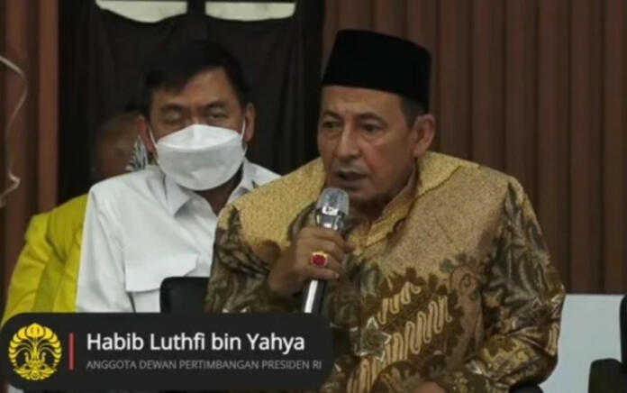 Dua Pesan Habib Luthfi Kepada Mahasiswa UI