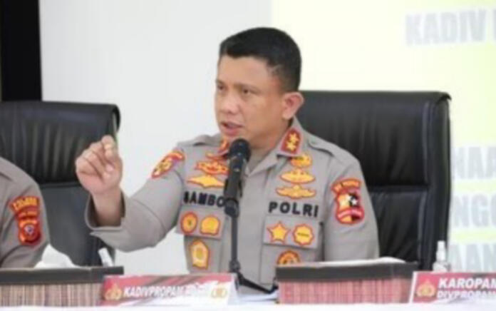 Pembunuhan Brigadir J, Empat Orang Ditetapkan Sebagai Tersangka Salah Satunya Ferdy Sambo