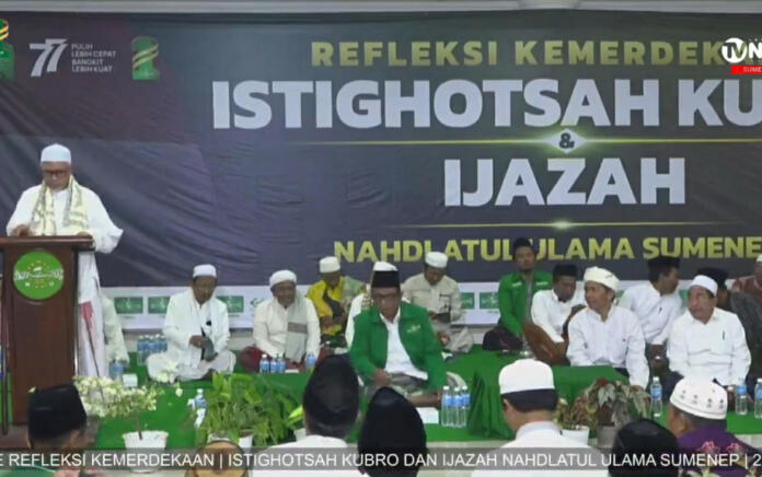 Refleksi Kemerdekaan RI, NU Sumenep Gelar Istighosah Kubro dan Ijazah Ratib Syaichona Cholil Bangkalan