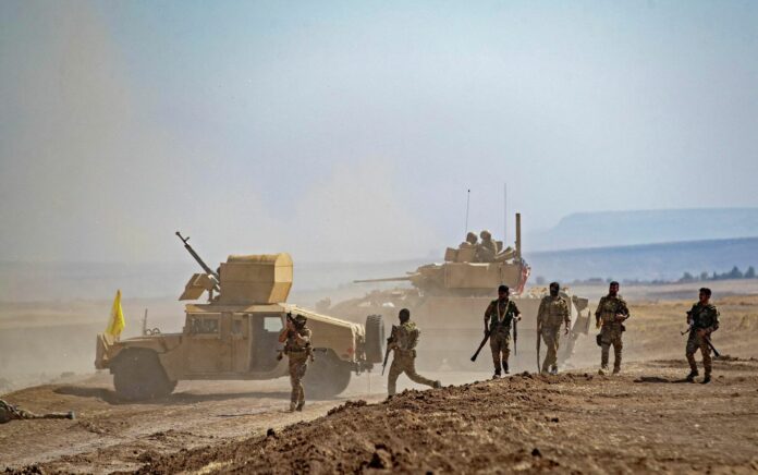 AS Melatih Milisi Kurdi Suriah di Tengah Ancaman Operasi Turki