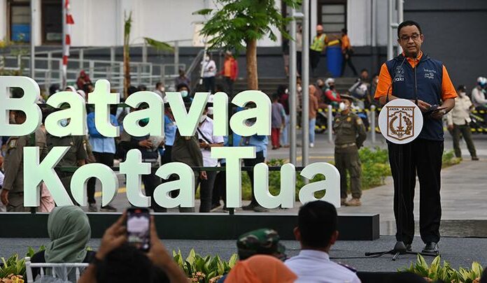 Anies Ganti Nama Kota Tua Menjadi Batavia