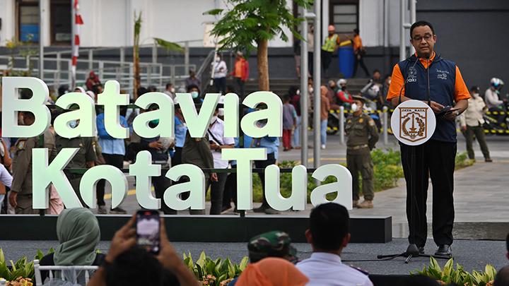 Anies Ganti Nama Kota Tua Menjadi Batavia