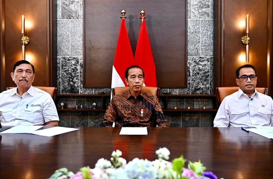 Presiden Jokowi Tandatangani Perpres Flight Information Region Indonesia-Singapura